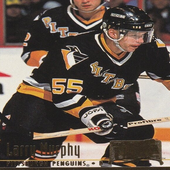 Larry Murphy Pittsburgh Penguins NHL Hockey Card Collection  - 6 Card Set - Picture 4 of 7